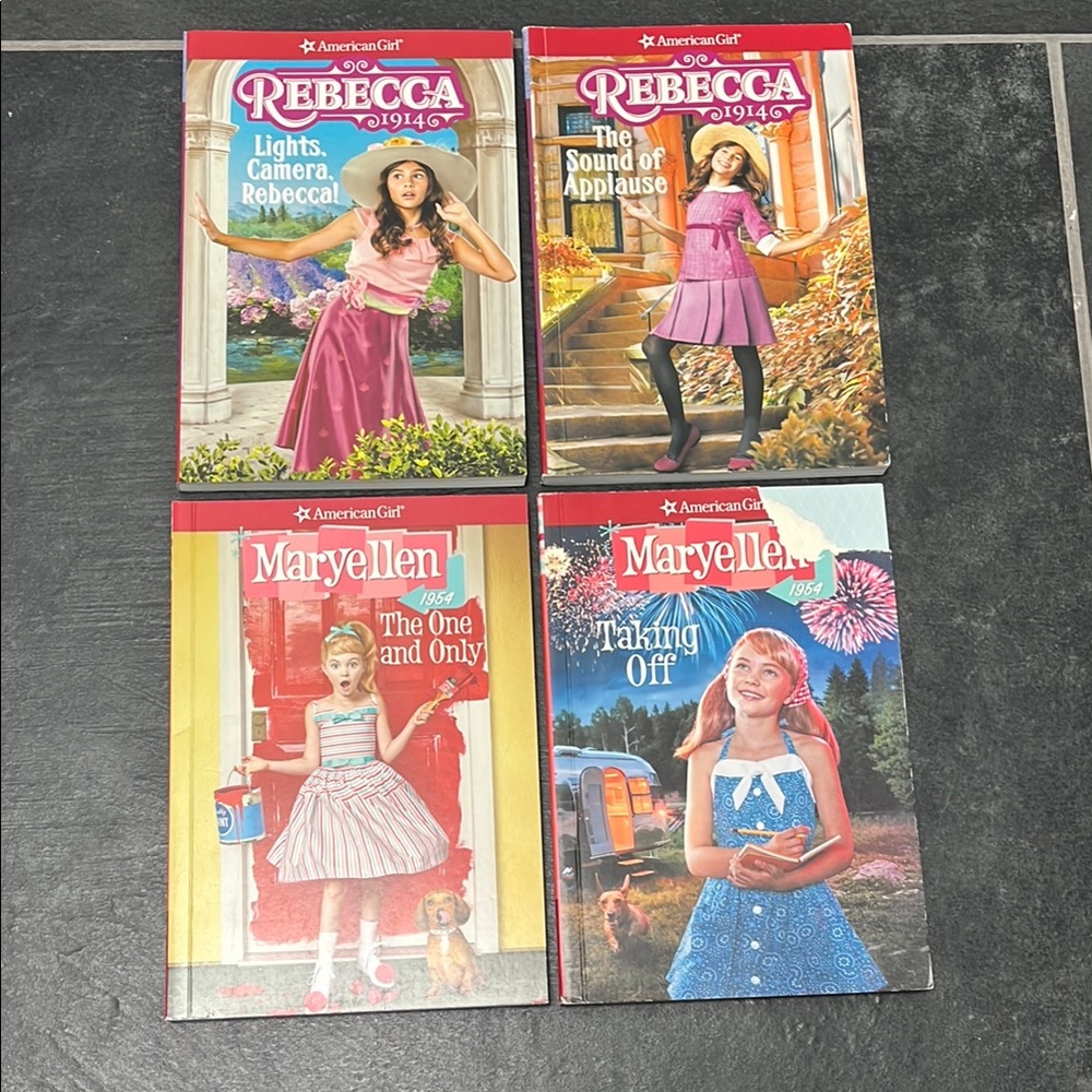 American Girl books Rebecca and Maryellen Book Set - set of 4